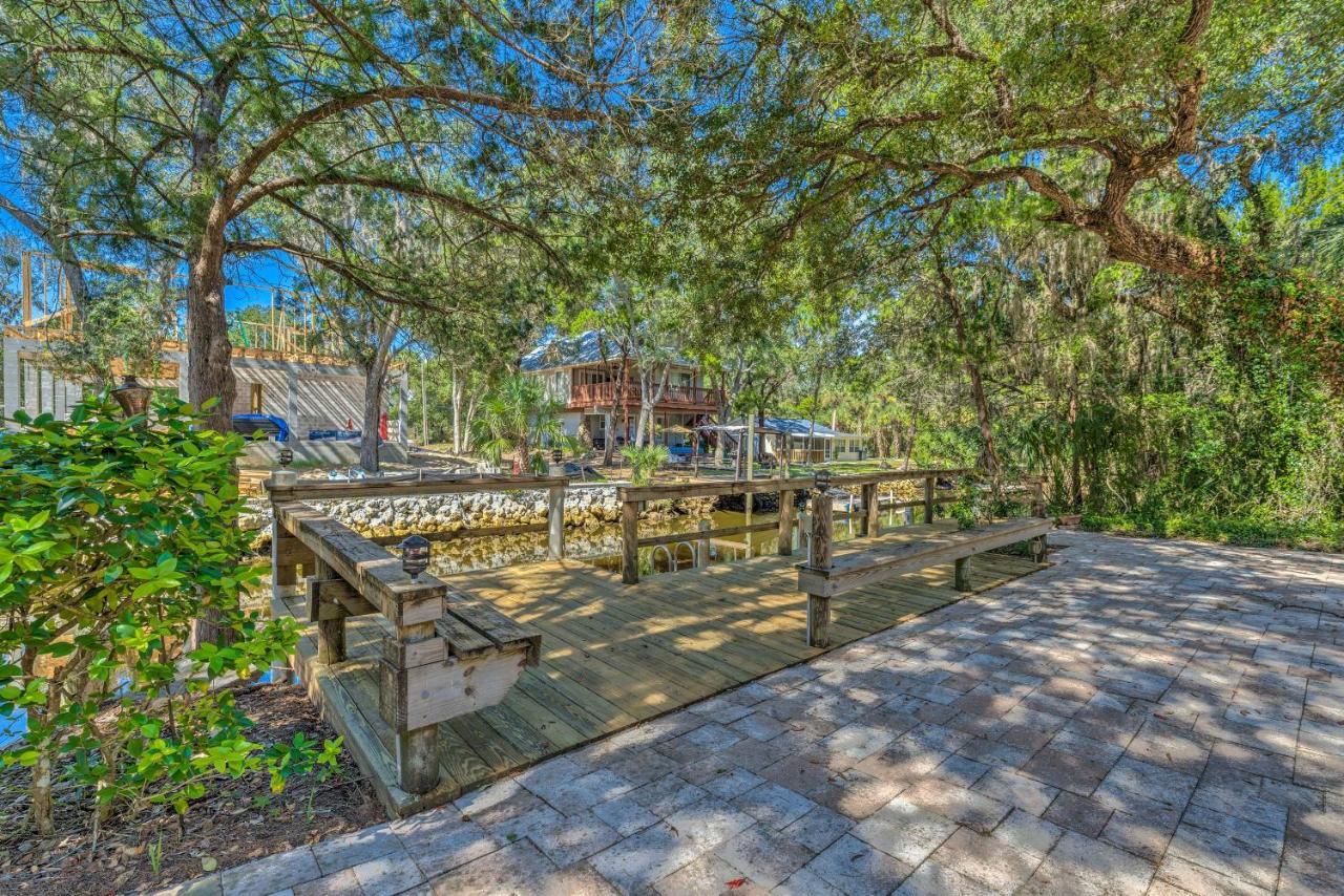 Canalfront Homosassa Escape With Private Dock! Ngoại thất bức ảnh