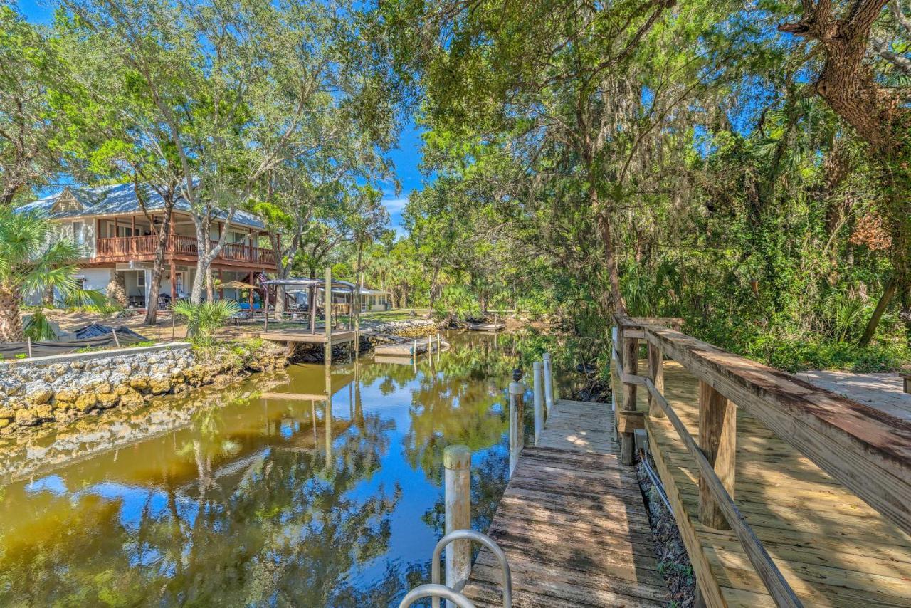 Canalfront Homosassa Escape With Private Dock! Ngoại thất bức ảnh