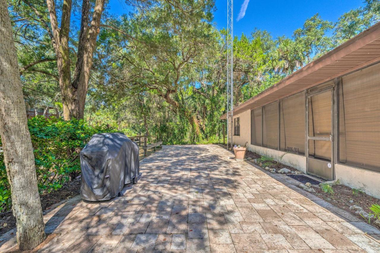 Canalfront Homosassa Escape With Private Dock! Ngoại thất bức ảnh